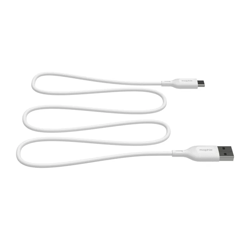 mophie essentials uzlādes kabeļi | 1M USB kabelis USB 2.0 USB A USB C Balts