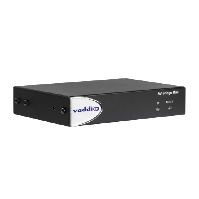Vaddio 999-8240-001 AV tilta ierīce 3840 x 2160 pikseļi Ethernet LAN melns