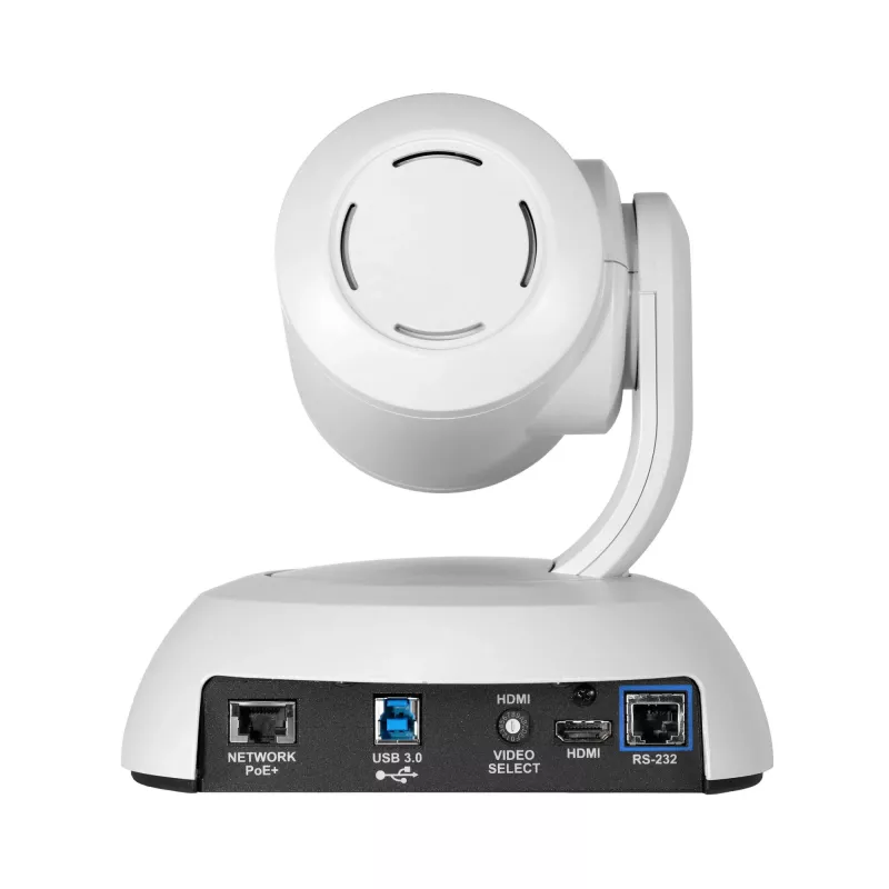 Vaddio RoboSHOT 30E USB 8,57 MP balta 1920 x 1080 pikseļi 60 kadri/s CMOS 25,4 / 2,5 mm (1 / 2,5 collas)