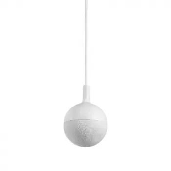 Vaddio EasyIP CeilingMIC D (balts) - Dante versija, konferences mikrofons, 0,02%, vadu, balts, griestu, 4,6 m
