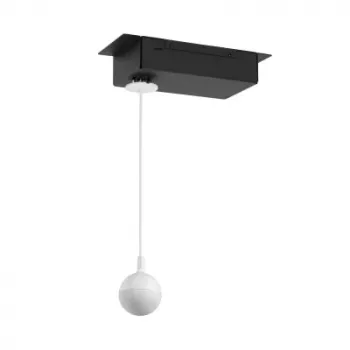 Vaddio EasyIP CeilingMIC D (balts) - Dante versija, konferences mikrofons, 0,02%, vadu, balts, griestu, 4,6 m