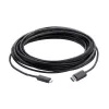 Vaddio 440-1007-008 USB kabelis USB 3.2 Gen 2 (3.1 Gen 2) 8 m USB C USB A Melns