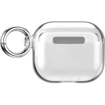 Speck Presidio Clear Apple Airpods (3. paaudze) caurspīdīgs, maciņš, polikarbonāts (PC), silikons, termoplastisks poliuretāns (TPU), caurspīdīgs