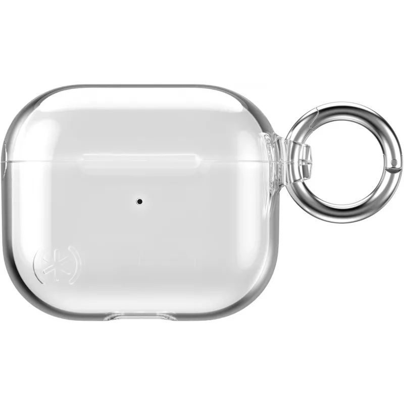 Speck Presidio Clear Apple Airpods (3. paaudze) caurspīdīgs, maciņš, polikarbonāts (PC), silikons, termoplastisks poliuretāns (TPU), caurspīdīgs