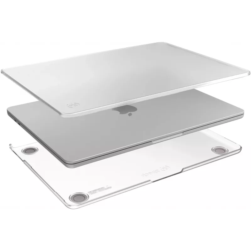 Speck Smartshell Macbook Air 13 M2 (2022) Clear, cietā apvalka futrālis, 33 cm (13 collas)