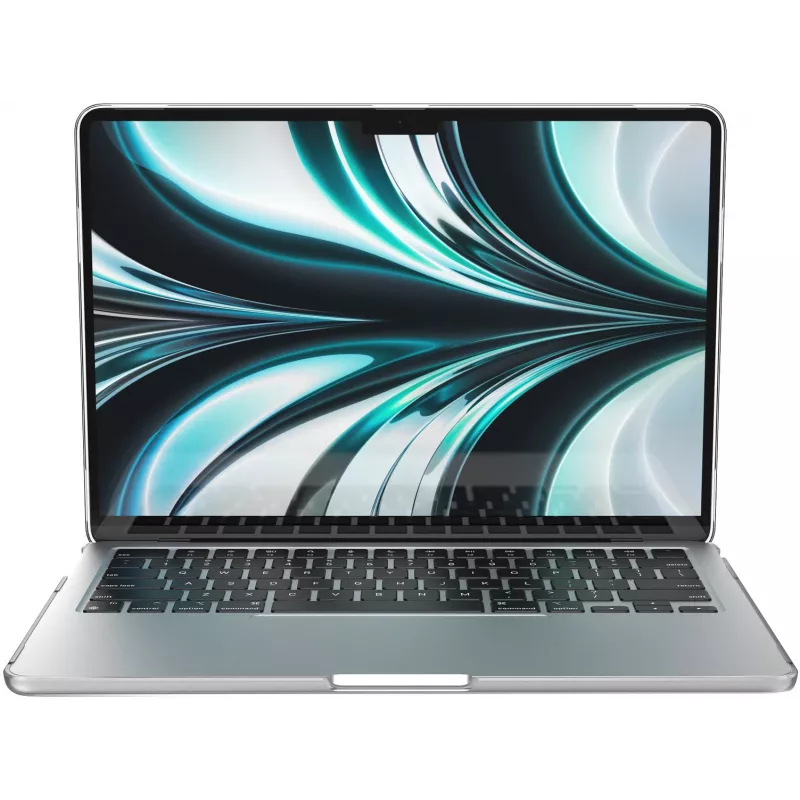 Speck Smartshell Macbook Air 13 M2 (2022) Clear, cietā apvalka futrālis, 33 cm (13 collas)