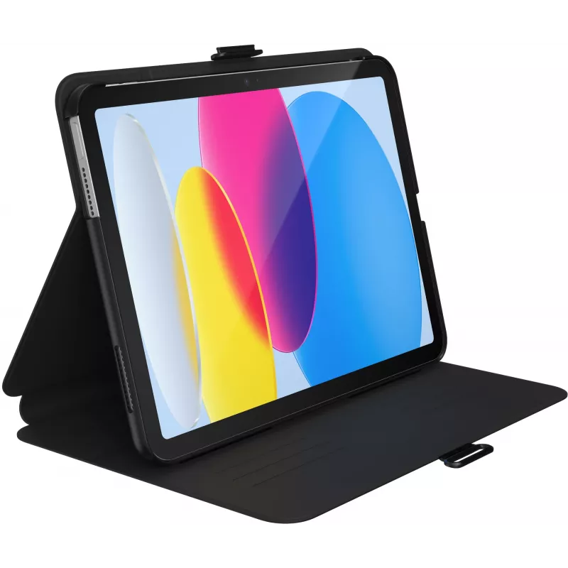 Speck Balance Folio Case Apple iPad 10.9 (2022) Melns - with Microban