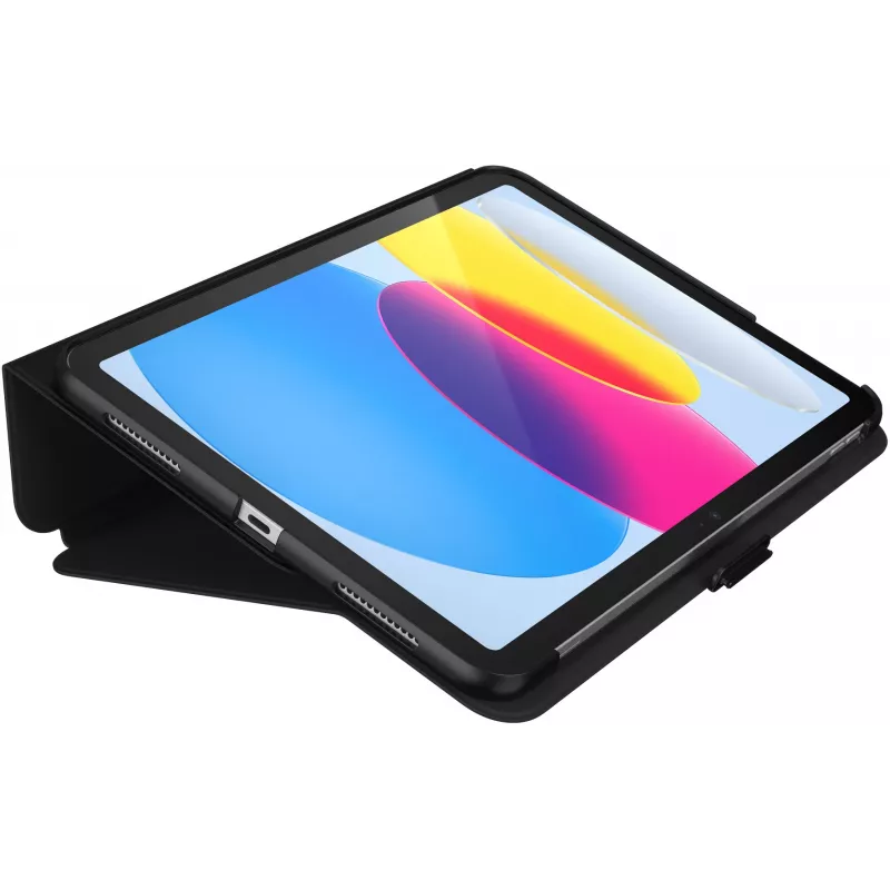 Speck Balance Folio Case Apple iPad 10.9 (2022) Melns - with Microban
