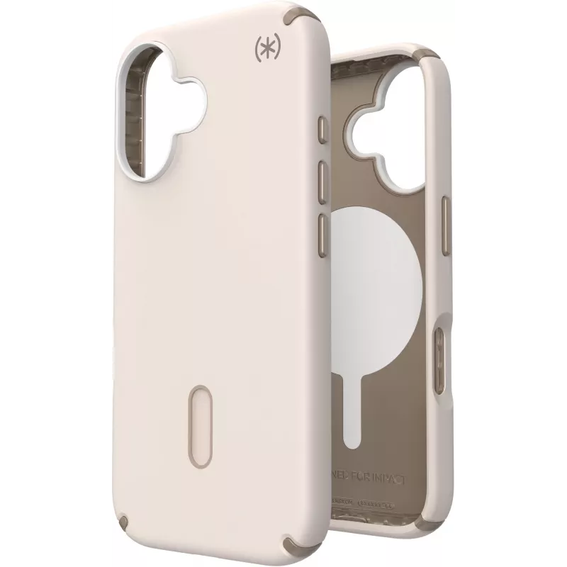 Speck Presidio2 Pro + ClickLock Apple iPhone 16 Bleached Bone - ar Microban uzmavu