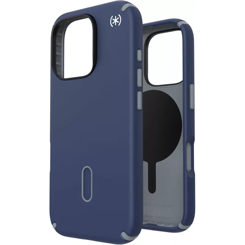 Speck Presidio2 Pro + ClickLock Apple iPhone 16 Pro piekrastes zils - ar Microban uzmavu