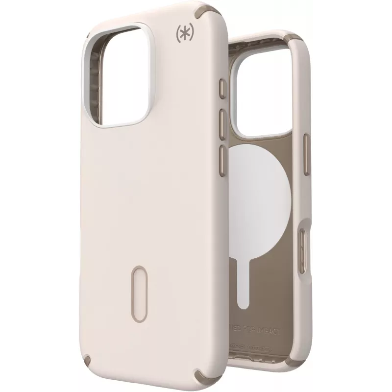 Speck Presidio2 Pro + ClickLock Apple iPhone 16 Pro Bleached Bone - ar Microban uzmavu