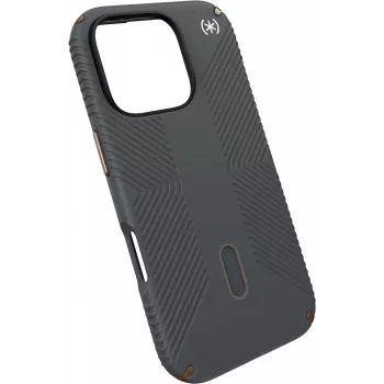 Speck Presidio2 Grip + ClickLock Apple iPhone 16 Pro Ogļu pelēks - ar Microban