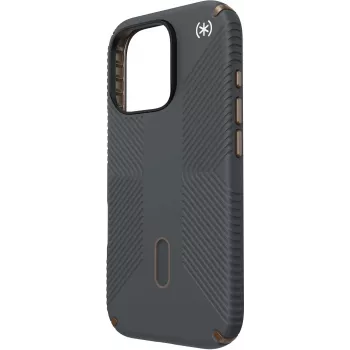 Speck Presidio2 Grip + ClickLock Apple iPhone 16 Pro Ogļu pelēks - ar Microban