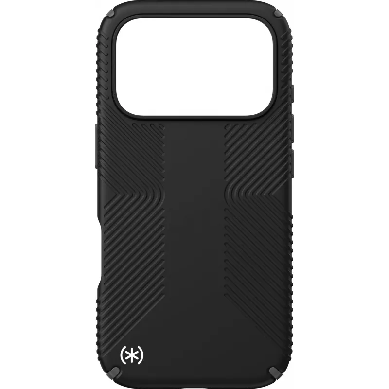 Speck Presidio2 Grip + MS Apple iPhone 17 Pro Melns - ar Microban