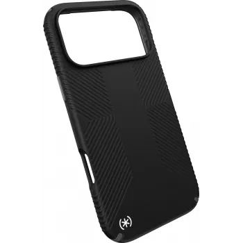 Speck Presidio2 Grip + MS Apple iPhone 17 Pro Max melns - ar Microban