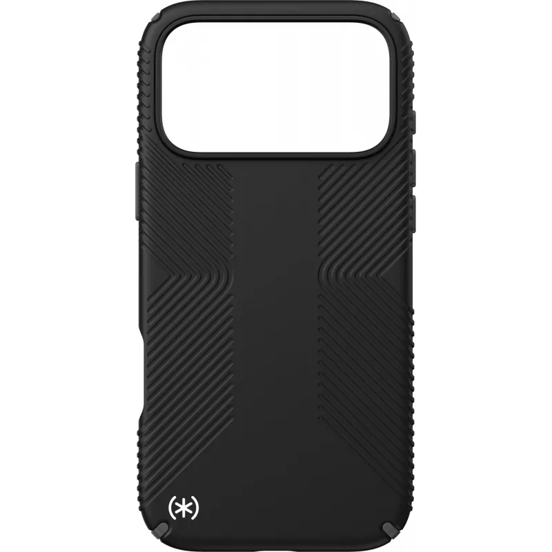 Speck Presidio2 Grip + MS Apple iPhone 17 Pro Max melns - ar Microban