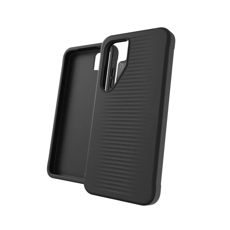 ZAGG Luxe vāciņš Galaxy S24 melns