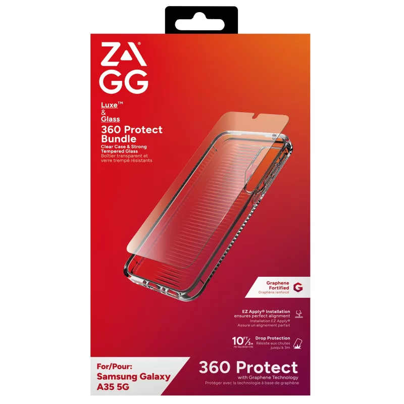 ZAGG Luxe & Glass 360 mobilā tālruņa maciņš 16,8 cm (6,6 collas)