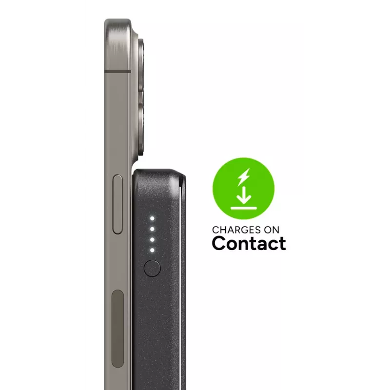 mophie Snap+ Powerstation 10000 mAh bezvadu uzlāde melna