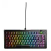 Glorious Gaming GMMK 3 PRO 75% Prebuilt Wired Melns - FR, vadu, USB, mehāniska, AZERTY, RGB LED, melna