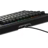 Glorious Gaming GMMK 3 PRO 75% Prebuilt Wired Melns - FR, vadu, USB, mehāniska, AZERTY, RGB LED, melna