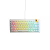 Glorious Gaming GMMK 3 HE 75% Prebuilt Wired balta - FR, vadu, USB, mehāniska, AZERTY, RGB LED, balta