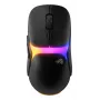 Glorious Gaming Model O3 Wireless spēļu pele - InfinitePlay maināmo bateriju sistēma, 8k aptaujas frekvence, 130M klikšķu optiskie slēdži, īpaši viegla 66 g, 30K DPI optiskais sensors, RGB - melna