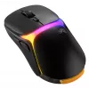 Glorious Gaming Model O3 Wireless spēļu pele - InfinitePlay maināmo bateriju sistēma, 8k aptaujas frekvence, 130M klikšķu optiskie slēdži, īpaši viegla 66 g, 30K DPI optiskais sensors, RGB - melna