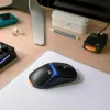 Glorious Gaming Model O3 Wireless spēļu pele - InfinitePlay maināmo bateriju sistēma, 8k aptaujas frekvence, 130M klikšķu optiskie slēdži, īpaši viegla 66 g, 30K DPI optiskais sensors, RGB - melna