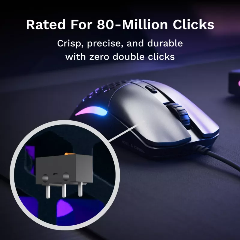 Glorious Gaming Model O Eternal pele labās rokas USB Type-A optiskā 12000 DPI