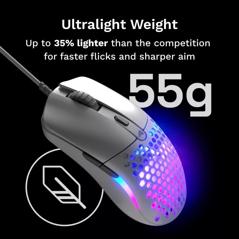 Glorious Gaming Model O Eternal pele labās rokas USB Type-A optiskā 12000 DPI