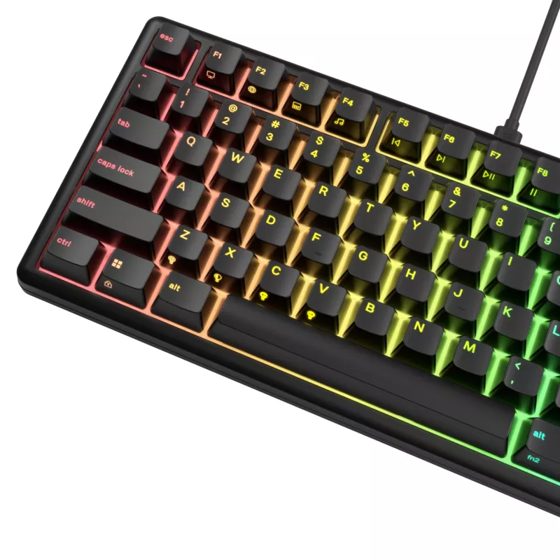 Glorious Gaming GMBK 75% tastatūra USB QWERTY ASV angļu melna