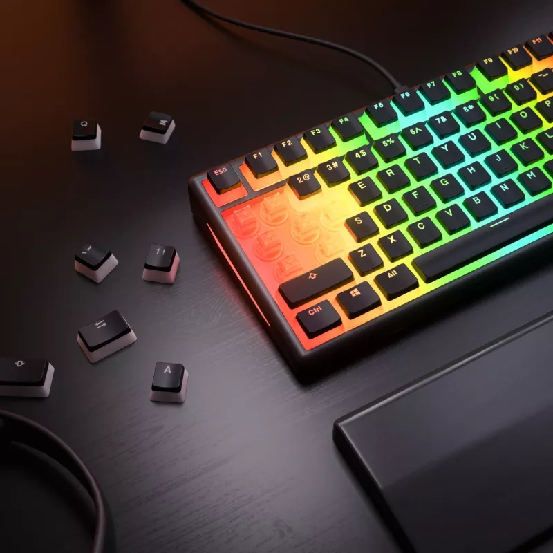 Glorious Gaming GMBK 75% tastatūra USB QWERTY ASV angļu melna