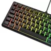 Glorious Gaming GMBK 75% tastatūra USB AZERTY franču melna