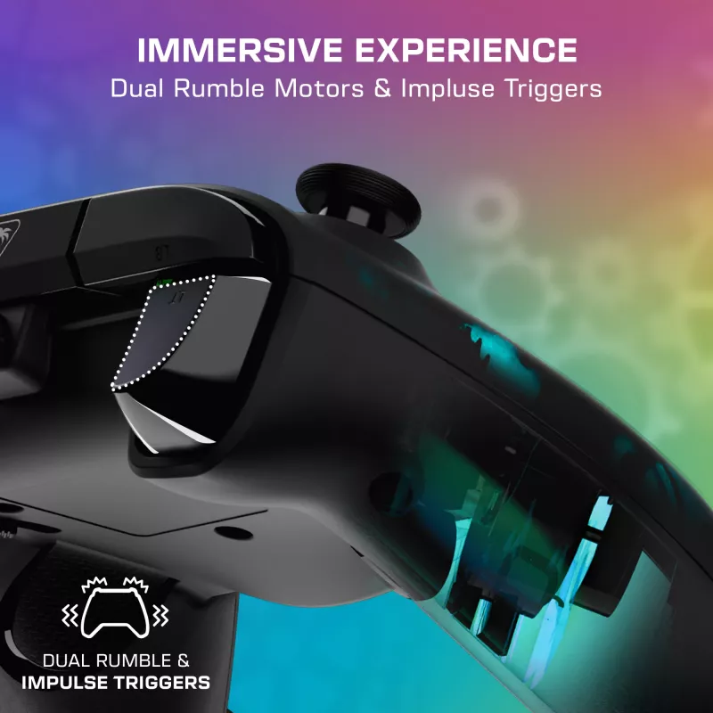 Gamepad Turtle Beach Afterglow Ignite vadu RGB kontrolieris ar pielāgojamu RGB apgaismojumu un pārprogrammējamām pogām