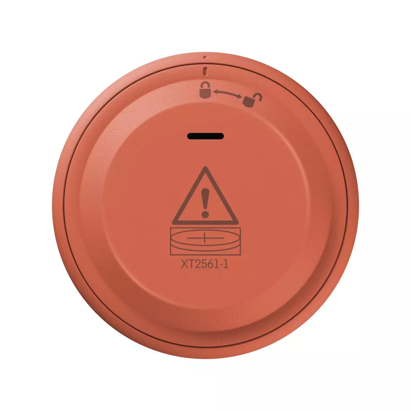 Motorola moto tag 2 — universāls izsekotājs, oranžs, CR2032 baterija, līdz 14400 h, 7.4 g, Ø 31.9 mm, 8 mm
