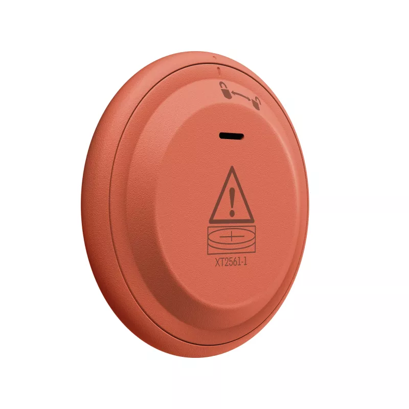 Motorola moto tag 2 — universāls izsekotājs, oranžs, CR2032 baterija, līdz 14400 h, 7.4 g, Ø 31.9 mm, 8 mm