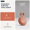 Motorola moto tag 2 — universāls izsekotājs, oranžs, CR2032 baterija, līdz 14400 h, 7.4 g, Ø 31.9 mm, 8 mm