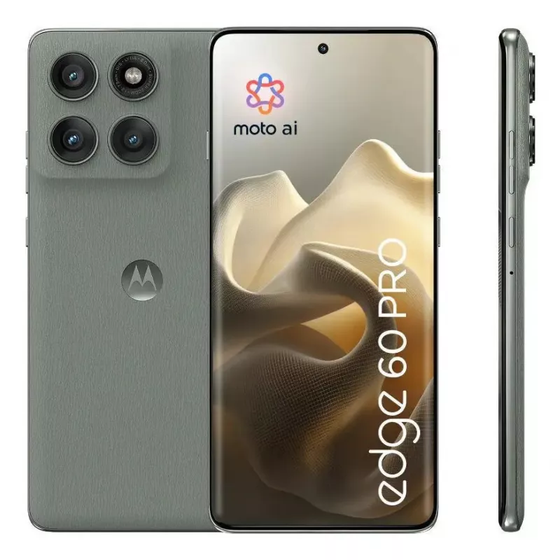 Motorola edge 60 pro PB7X0090DE 16.9 cm (6.67 collu) Dual SIM Android 15 5G USB Type-C 8 GB 256 GB 6000 mAh pelēks