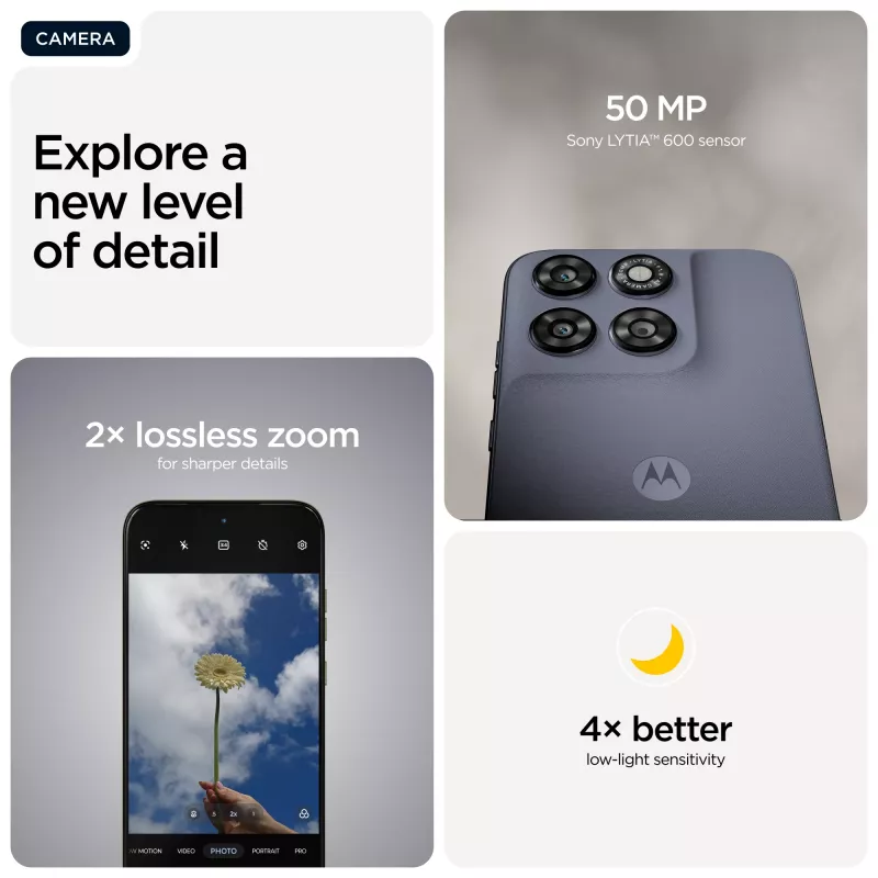 Motorola moto g67 17,3 cm (6,8 collas) hibrīda Dual SIM Android 16.0 5G USB Type-C 8 GB 128 GB 5200 mAh pelēks