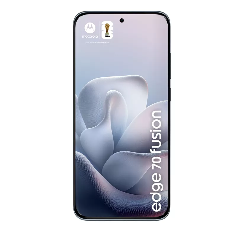 Smartphone Motorola edge 70 fusion — 6.78 collas (17.2 cm) OLED, Snapdragon 7s Gen 3, 12 GB RAM, 256 GB, Dual SIM, 7000 mAh, gaiši zils