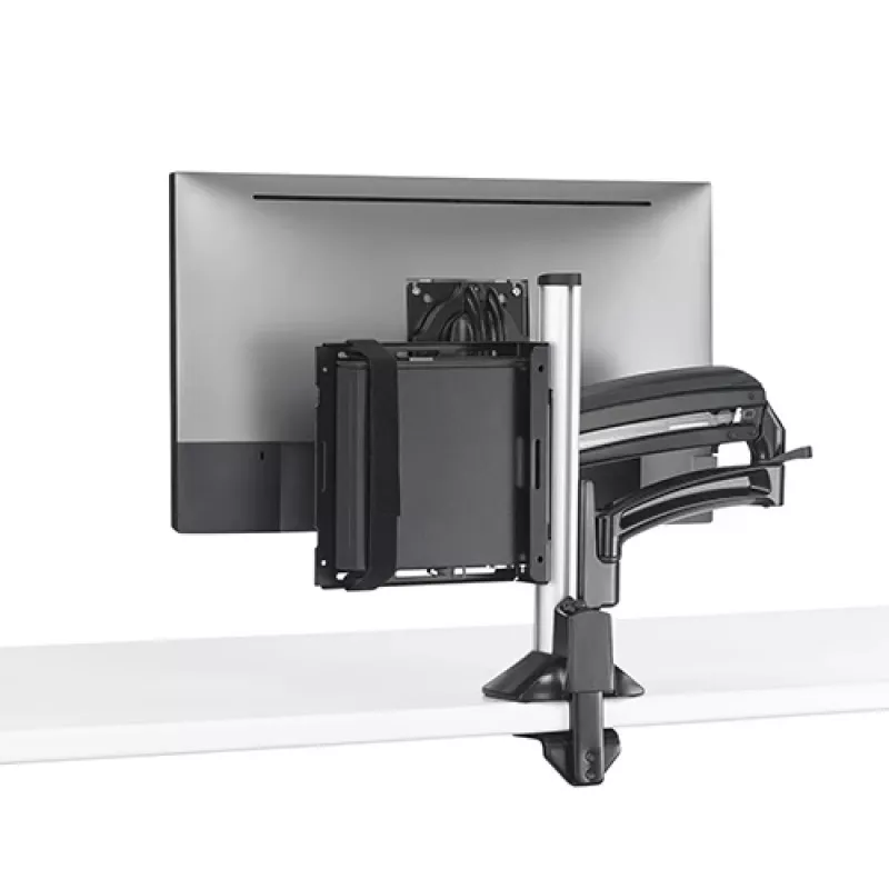 Stiprinājuma komplekts Chief KRA232B — Plāno klientu / PC kolonnas stiprinājums, tērauds, melns, maks. slodze 1,36 kg