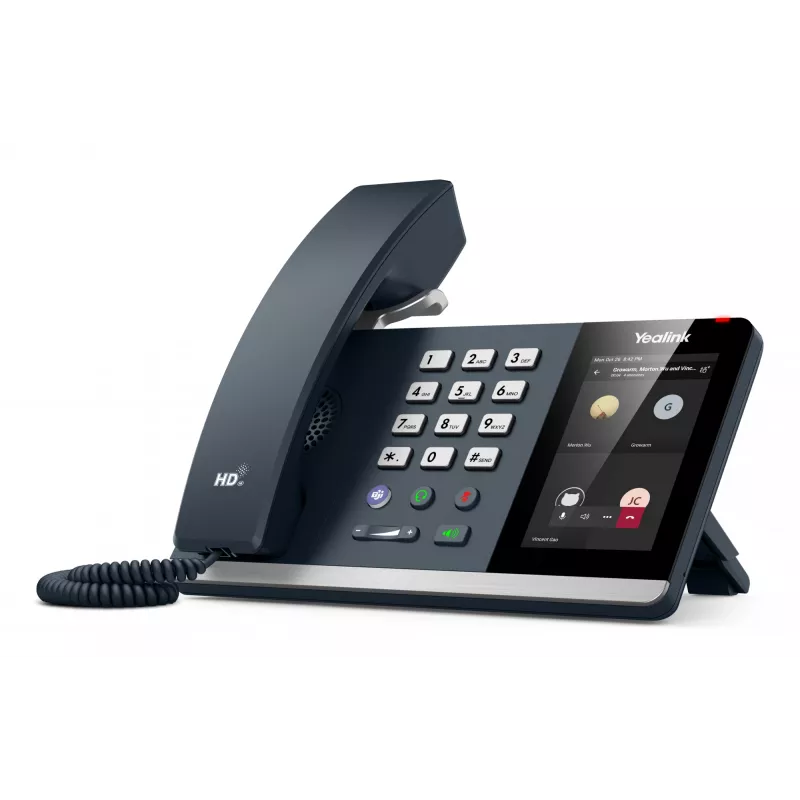 IP tālrunis Yealink MP54 Microsoft Teams Edition vadu klausule Android
