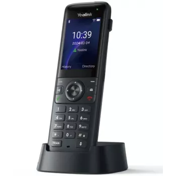 IP tālrunis Yealink AX83H melns ar TFT displeju un Wi‑Fi