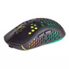 Mars Gaming MMW3, bezvadu spēļu pele, RGB Flow, ultraviegls 79 g, 3200 DPI, melna