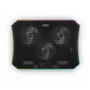 Mars Gaming MNBC6, dzesēšanas paliktnis + statīvs XL 19'' ARGB, 3 ventilatori, mobilais statīvs