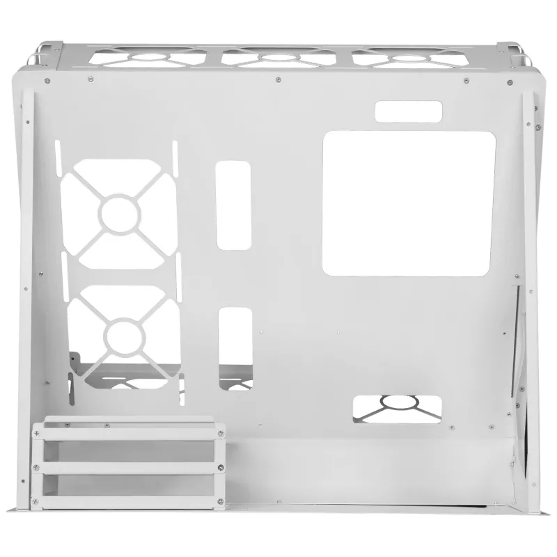 Mars Gaming MCB balta PC Gaming ATX XL Case Custom Premium Edition Modular Dual Chamber Structure