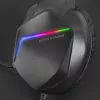 Mars Gaming MH122 Melns, FRGB Over Ear Gaming Headset ar mikrofonu, HiFi skaņa, trokšņu slāpēšana, ultra viegls, PS4 PS5 Xbox Switch planšetdators Windows Mac