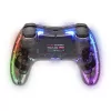 Mars Gaming MGP-24 bezvadu spēļu kontrolieris 2.4GPRO Neon RGB ar duālo haptisko vibrāciju un analogajiem kursorsvirām kontrolieris priekš PC PS3 PS4 XBOX360 Raspberry Pi Mac Android