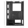 Mars Gaming MC-C balta PC ATX korpuss ar metāla sieta priekšējo paneli, rūdīta stikla logu un 3 priekšējiem FRGB 120 mm ventilatoriem